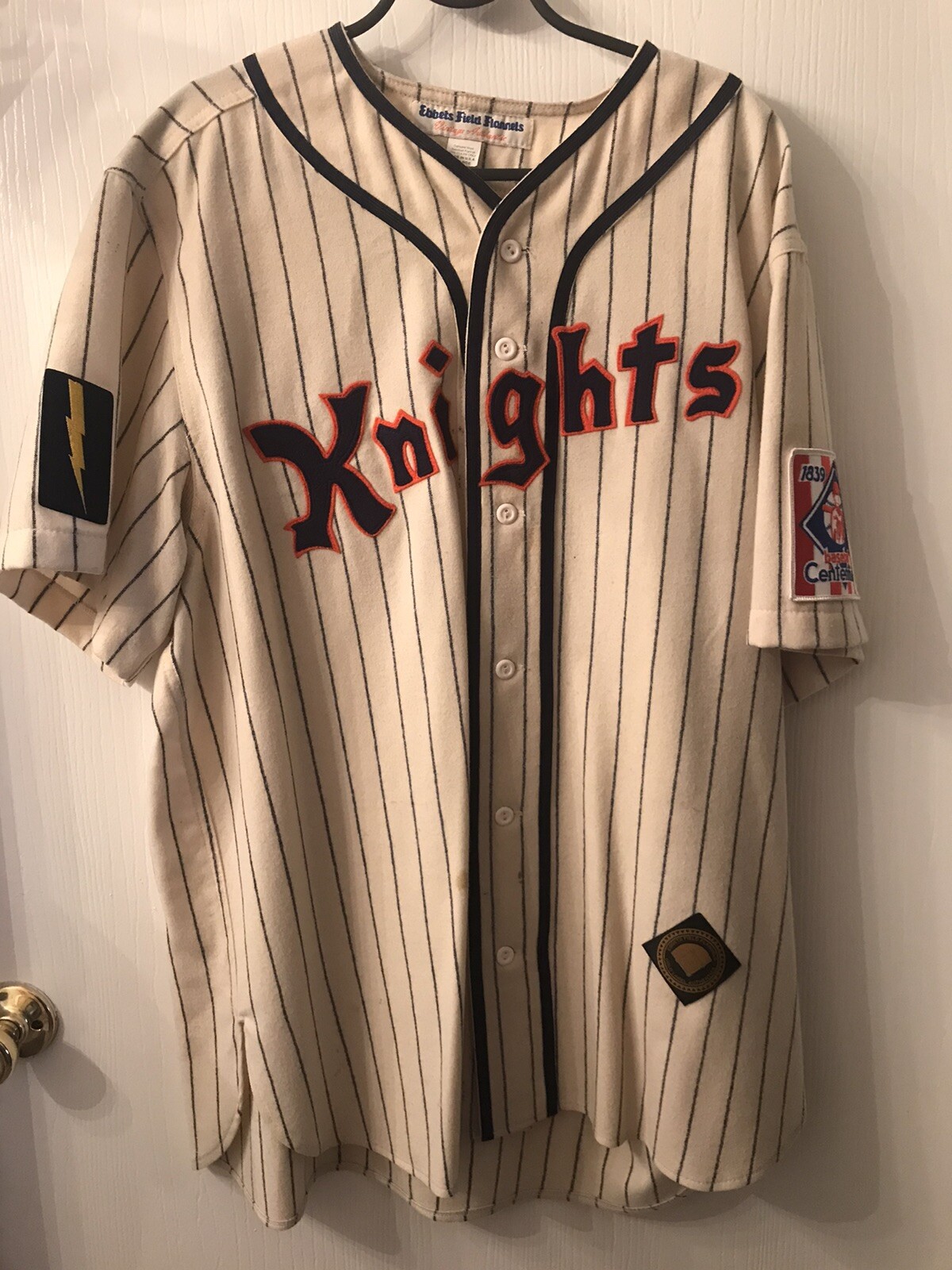 roy hobbs knights jersey