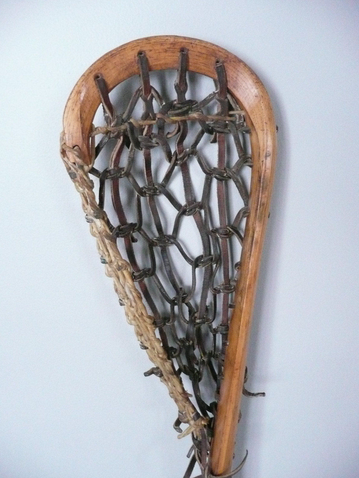 Vintage Indian Made Lacrosse Stick 44'' PERFECT