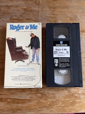 Roger &  Me (VHS, 1994) Roger and Me Ex Rental