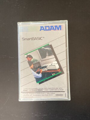 Vintage 1983 ADAM High Speed Digital Data Pack SmartBASIC
