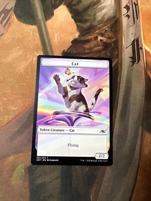 1 x Cat Token - Unfinity - NM-Mint - MTG