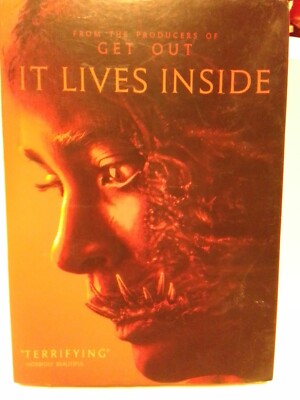 It Lives Inside (2023, DVD) with Slipcover Brand New Sealed Horror Film