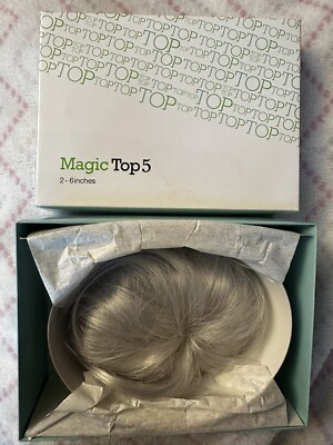 Estetica Design Magic Top-5 R60 Hand Tied Monofilament Synthetic Top Hair Piece