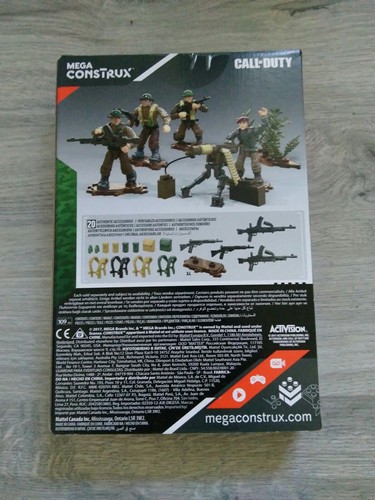 Call of Duty Mega Construx Collector Set - Legends: Allied Soldiers FMG15