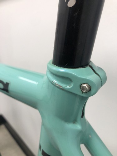 Under 15 lbs!!  Bianchi Pista Concept 2005 Track - 51cm Sugino 75 Crank and BB