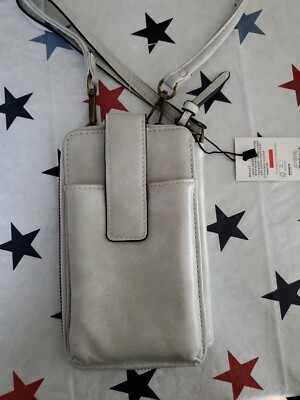 Sonoma Goods For Life RFID Blocking Wallet on a String in Gray New