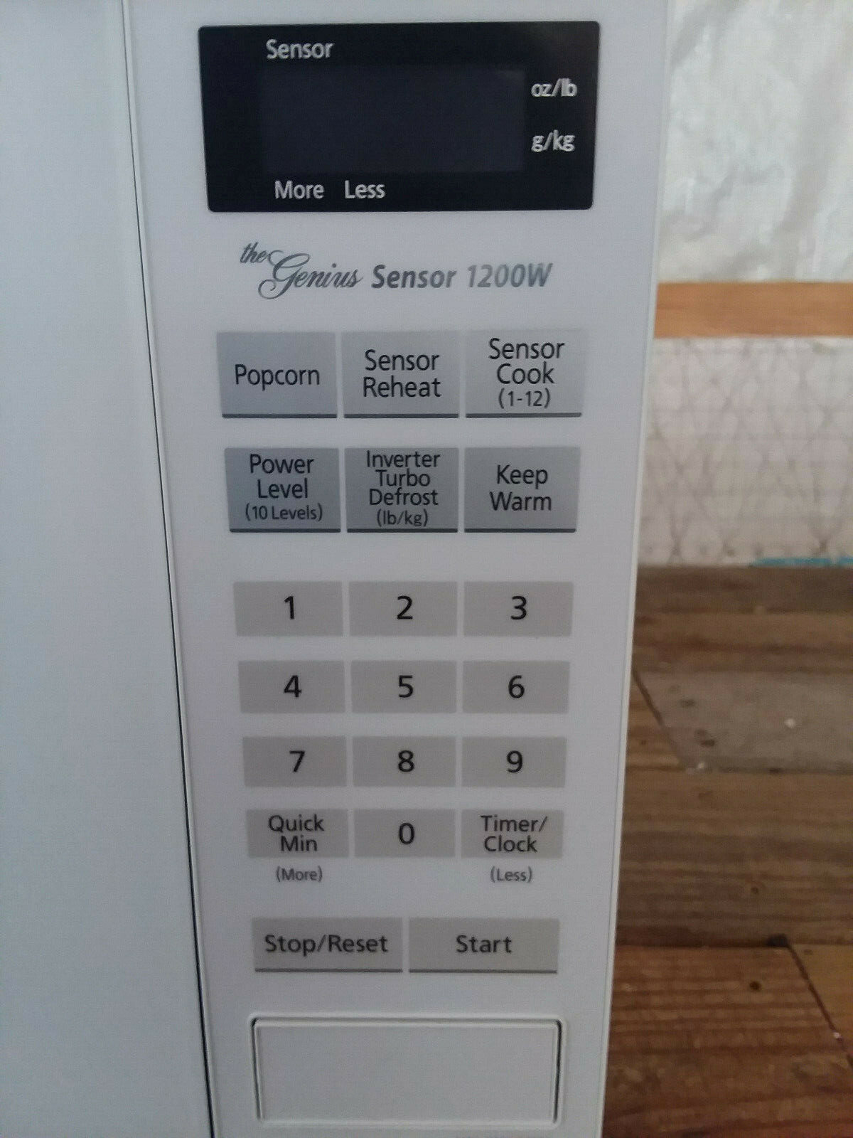 Panasonic NN-SN651W  1.2 Cu. Ft. 1200 W Countertop Microwave Free Local Pickup