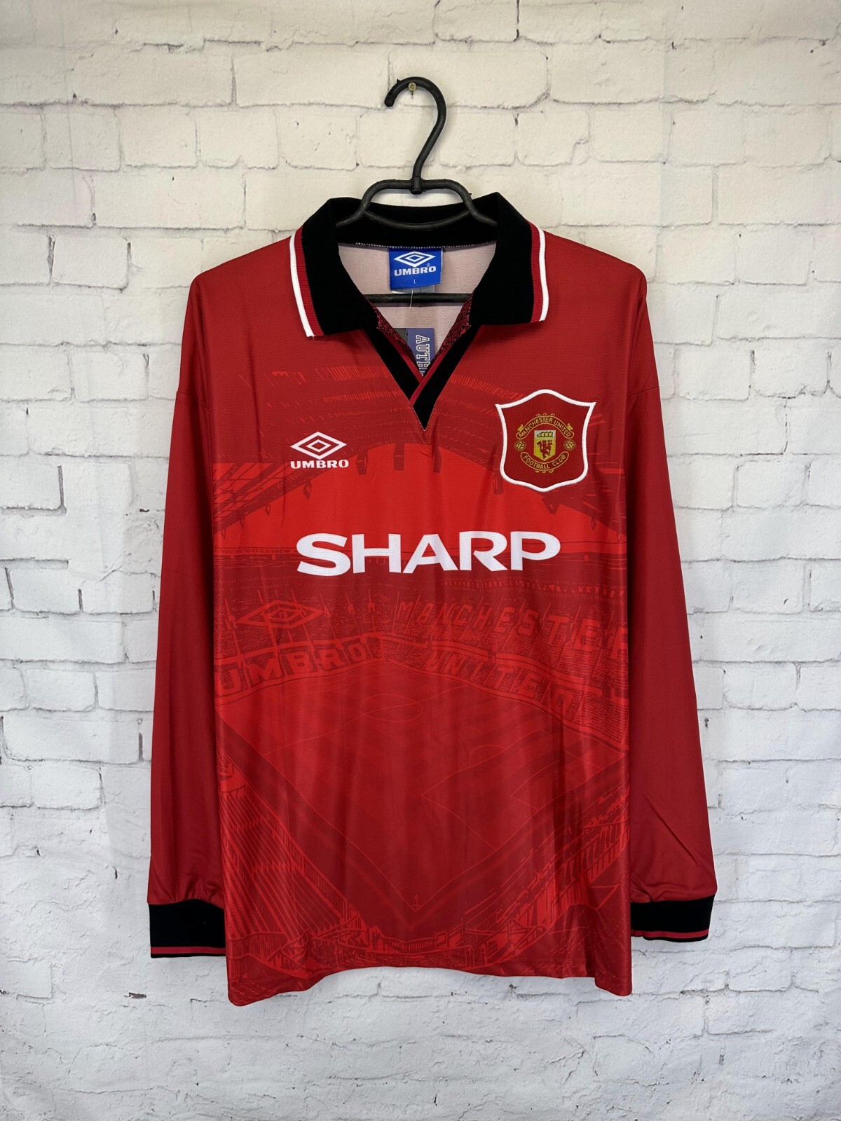 MANCHESTER UNITED 1994 1995 RETRO VINTAGE FOOTBALL SHIRT