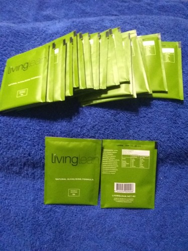 Living Lean 5 Day Supply Weight Loss Formula 5Gx20 Sachets Water Wand pH Strips