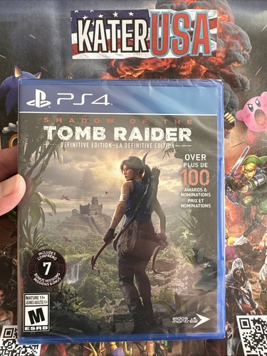 Shadow of the Tomb Raider: Definitive Edition PS4 Brand New