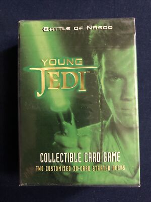 Star Wars Card Game Young Jedi Battle Naboo Sealed Pack of 30 Card Deck NEW