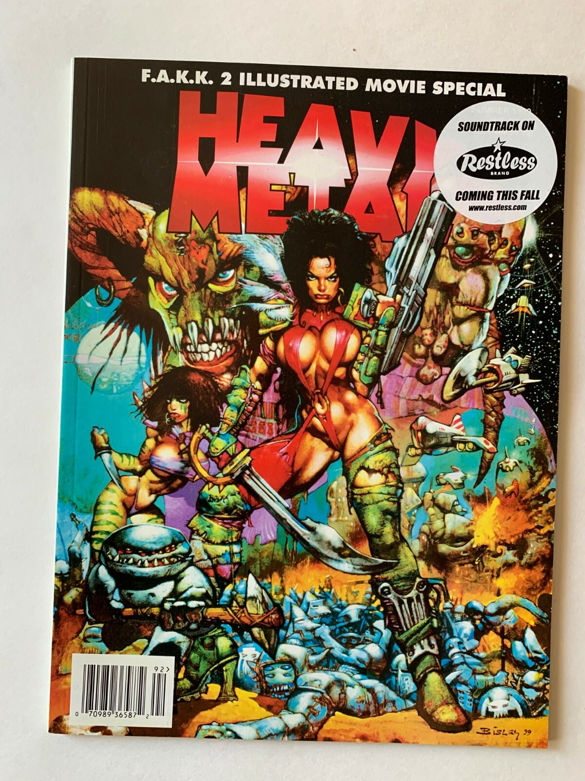 Heavy Metal : F.A.K.K. 2 Illustrated Movie Special 1999 | eBay