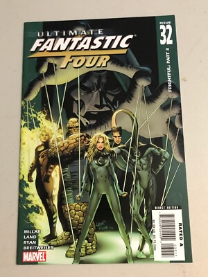 ULTIMATE FANTASTIC FOUR #23 NM MARVEL 2005 - ZOMBIES
