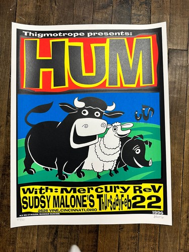 Frank Kozik - 1995 - Another Year Wasted Poster S&N @ The