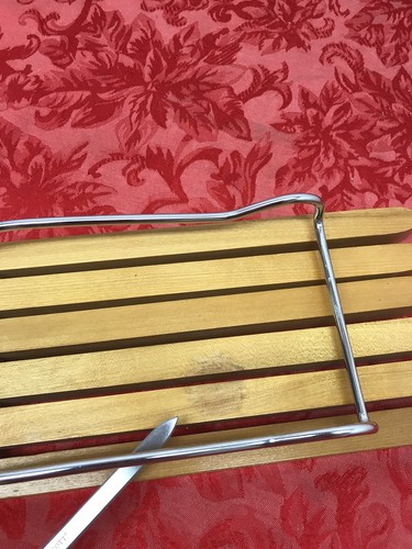 VTG Glines CO. Wooden Pants -(RAK) Rack TROUSERS/ SLACKS HANGER