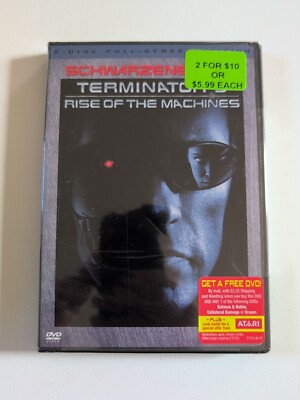 Terminator 3-Rise of the Machines (DVD, 2003) New Sealed! 