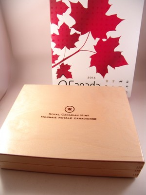 2013 Canada $10 Full O Canada Silver 12-Coin Set with Display Case w/COA Proof