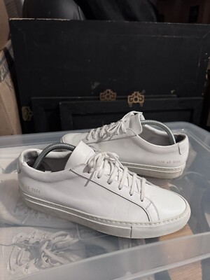 Common Projects Original Achilles Leather Sneakers Men s size euro 40/7