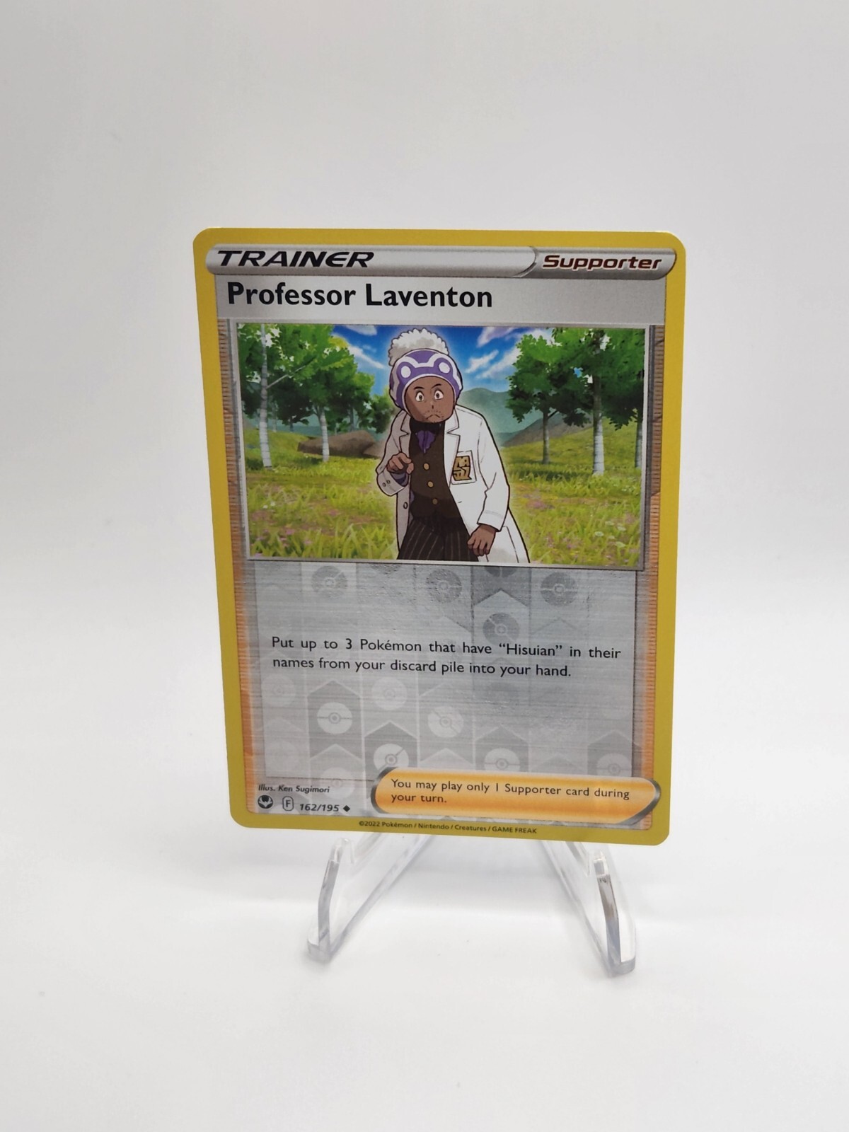 Professor Laventon 162/195 Reverse Holo Silver Tempest | eBay