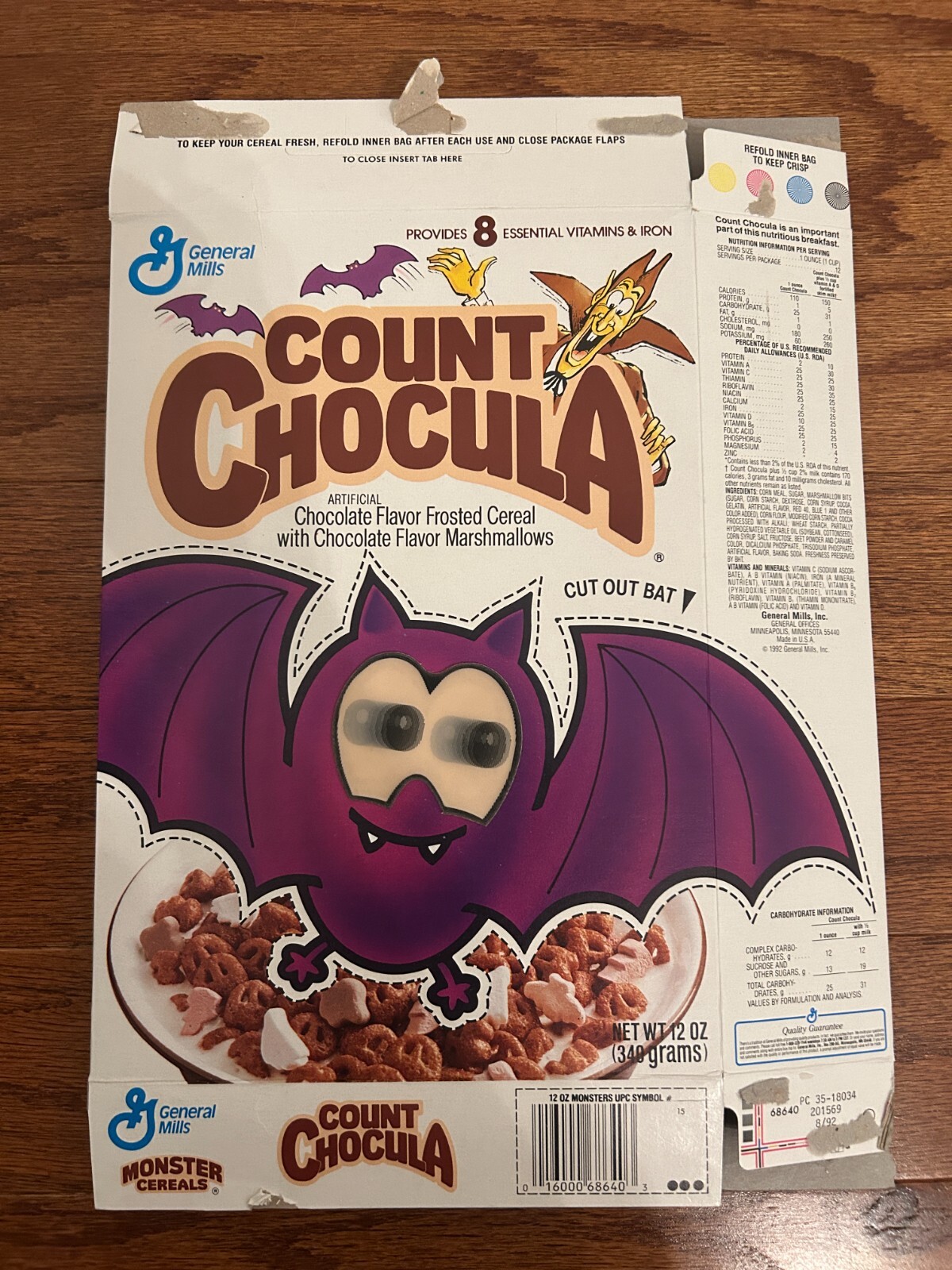 新品未開封　海外　チョキュラ アクションフィギュア Count　Chocula Jada ジェネラルミルズ シリアルモンスター カウントチョキュラ