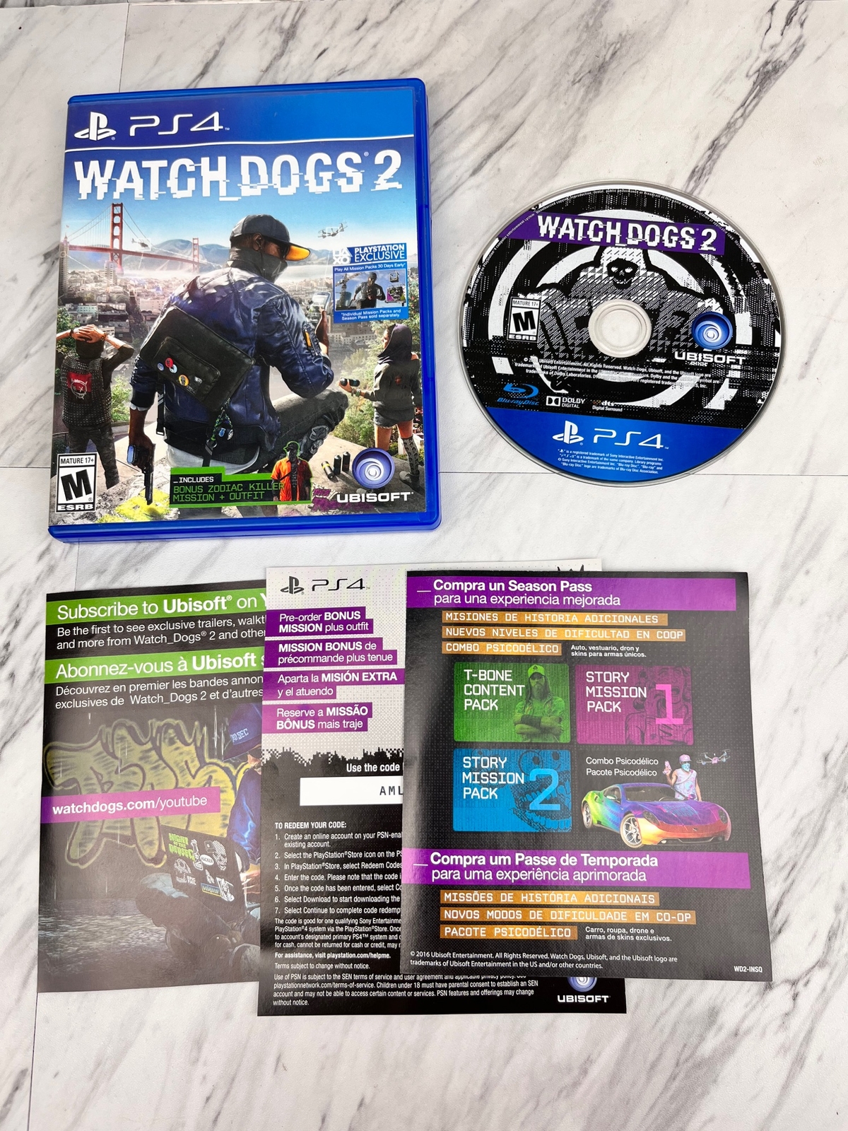 【非売品】Watch Dogs 2 ウォッチドッグス 2 PS4 B2 ポスター 非売品】Watch Dogs 2 ウォッチドッグス 2 PS4 B2 ポスター