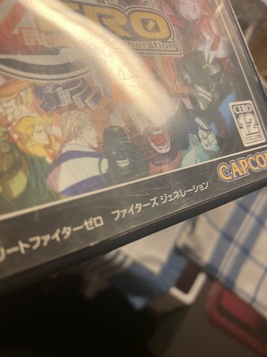 PS2 Street Fighter ZERO Fighters Generation CAPCOM