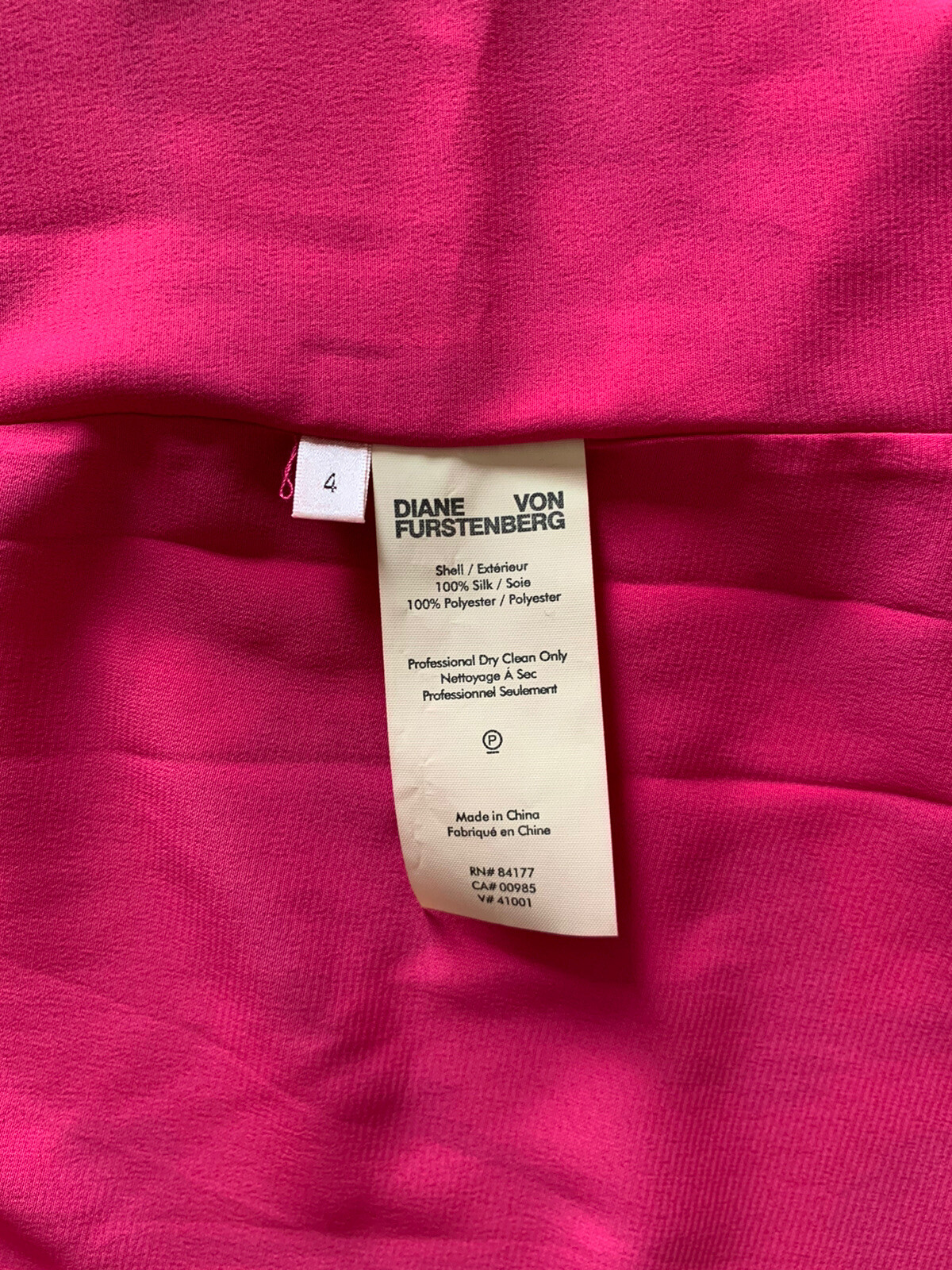 Платье Diane Von Furstenberg Silk 