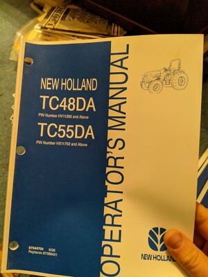 Tc55da New Holland Manual