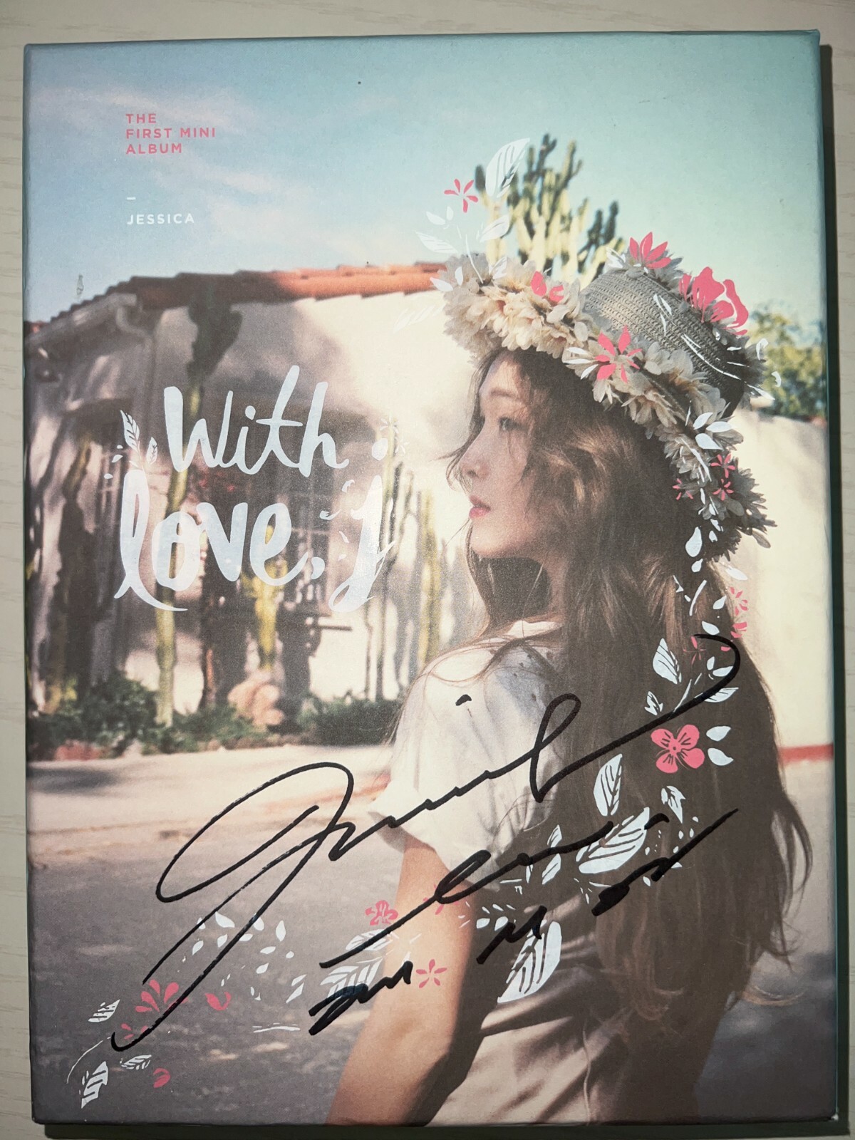SNSD JESSICA [With Love, J] Autographed Signed Album | eBay