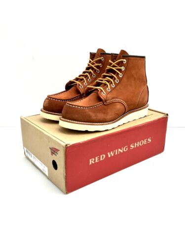 Red Wing Heritage 6” Moc Toe Rare #8810 Copper Abilene Red Wing Heritage 6” Moc Toe Rare #8810 Copper Abilene