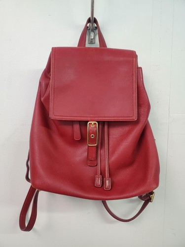 希少 Coach Vintage Backpack Handbag 2way 希少 Coach Vintage Backpack Handbag 2way COACH VINTAGE RED