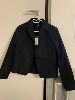 Jil Sander Navy black Blazer / Jacket - Women s Size 36 (new)