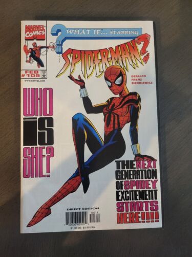 What If.Starring Spider-Man? Feb # 105 Spider-Girl, Who is She? What If.Starring Spider-Man? Feb # 105 Spider-Girl, Who is She?