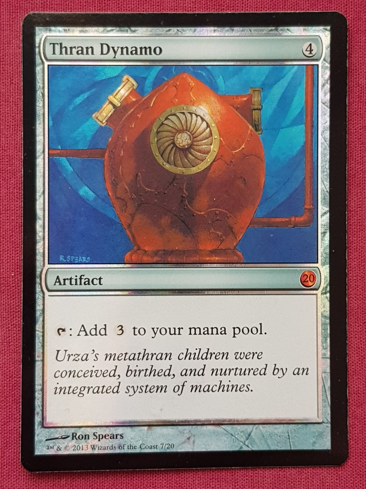 MTG スランの発電機　英語版 UDS foil 3枚セット Foil】Mtg UDS スランの発電機/Thran Dynamo 英語