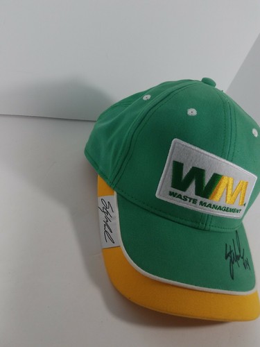 Sterling Marlin Waste Management Nascar Green Number 14 Hat