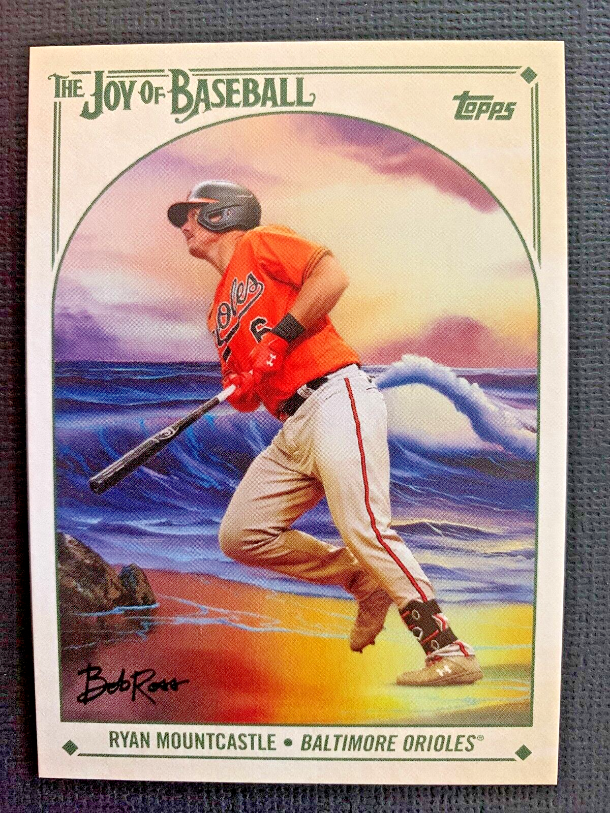 2023 Topps x Bob Ross RYAN MOUNTCASTLE, Baltimore Orioles