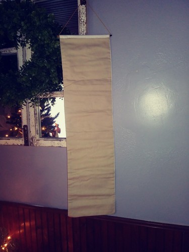 Vintage Sesame Street Hand Embroidered Growth Chart