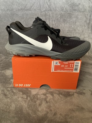 Nike Trail Zoom Terra Kiger 6 Womens Size 11 Fits Mens 9.5 Black Gray