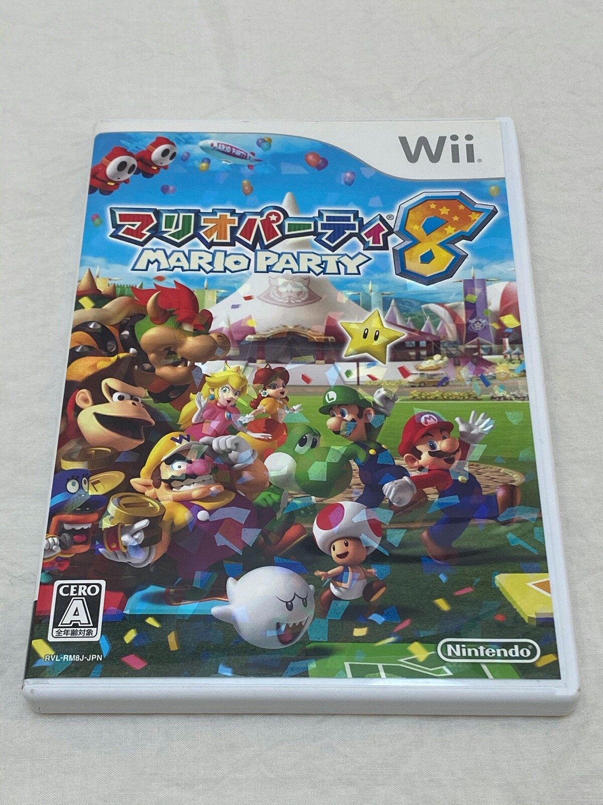 Nintendo Wii RVL−S−WD +マリオパーティー8・9 Mario Party 8 & 9(Nintendo Wii, 2012) - Japanese Version | eBay