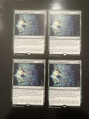For the Common Good X4X NM/M Bloomburrow BLB Magic MTG