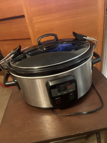 Black and Decker 6qt Crock Pot Slow Cooker With WiFi SCW3000