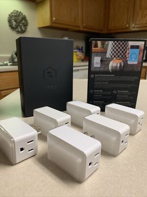 6 Pack Zuli SmartPlug Smart Home Control, Dimmer, Plugs Work - App Doesn t Work