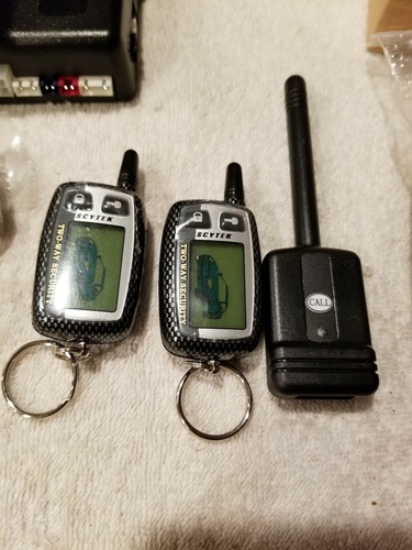 Scytek Galaxy 5000RS-2W 2 Way LCD Car Alarm / Remote Start w/ (2) 2-Way Remotes