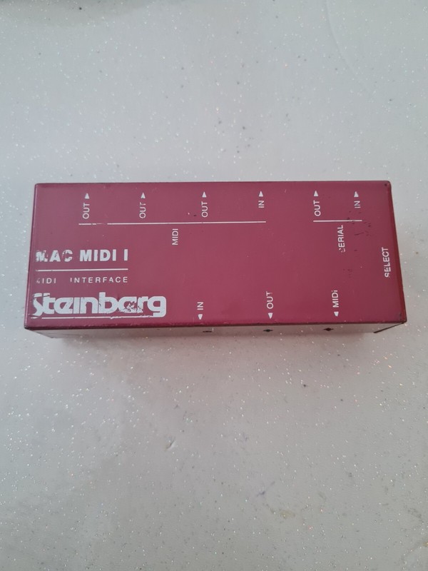 Vintage Interface Steinberg Mac Midi 1