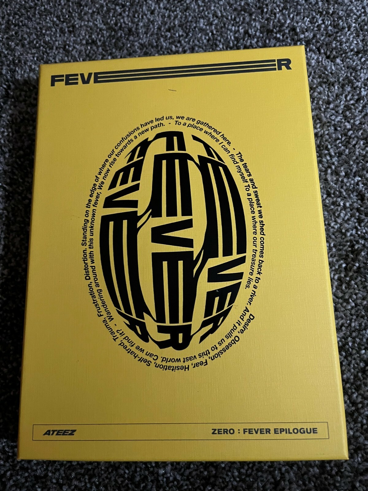 Ateez Fever Epilogue - Z Version Album - NO PHOTOCARDS - US