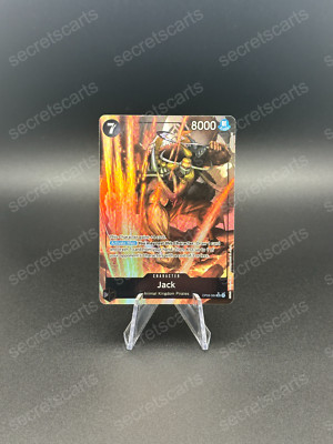 One Piece Two Legends Jack Alt Art SR OP08-084 English Fresh Pull