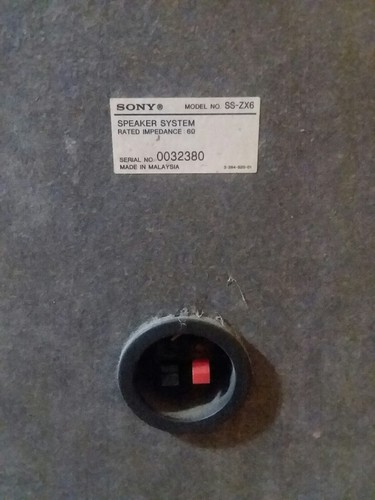Sony LBT-ZX6 speaker 540W Hi-Fi Shelf system