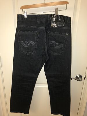 Marc Ecko 32x30 Mens Slim Low Rise Zip Fly Jeans NWT