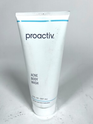Proactiv Acne Body Wash 9oz Deep Cleansing Exfoliant Cleanser For Face & Body