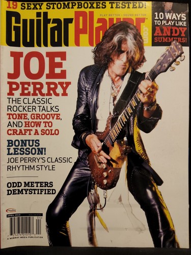 Guitar Player Magazine April 2010 Aerosmith Joe Perry | eBay